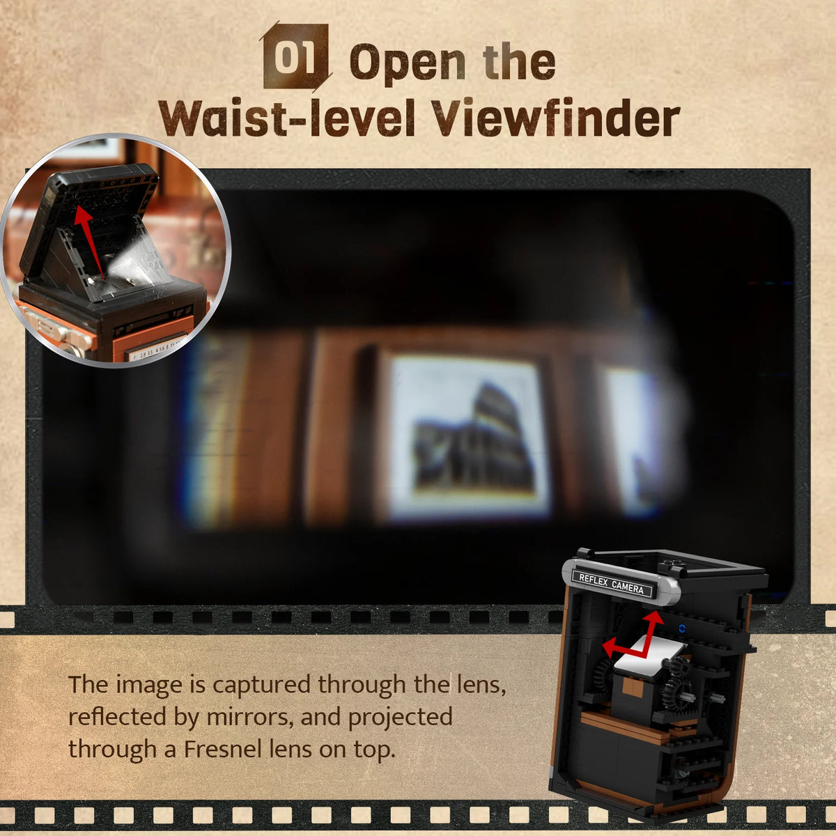 Twin Lens Reflex Camera 85050