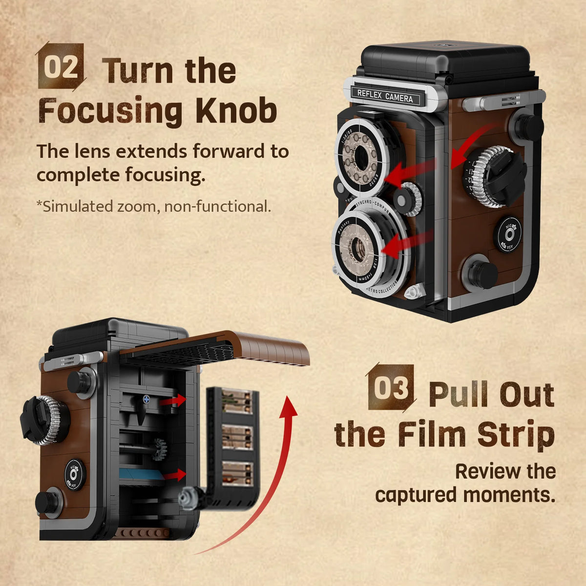 Twin Lens Reflex Camera 85050