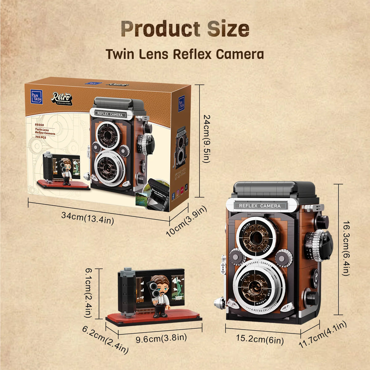 Twin Lens Reflex Camera 85050