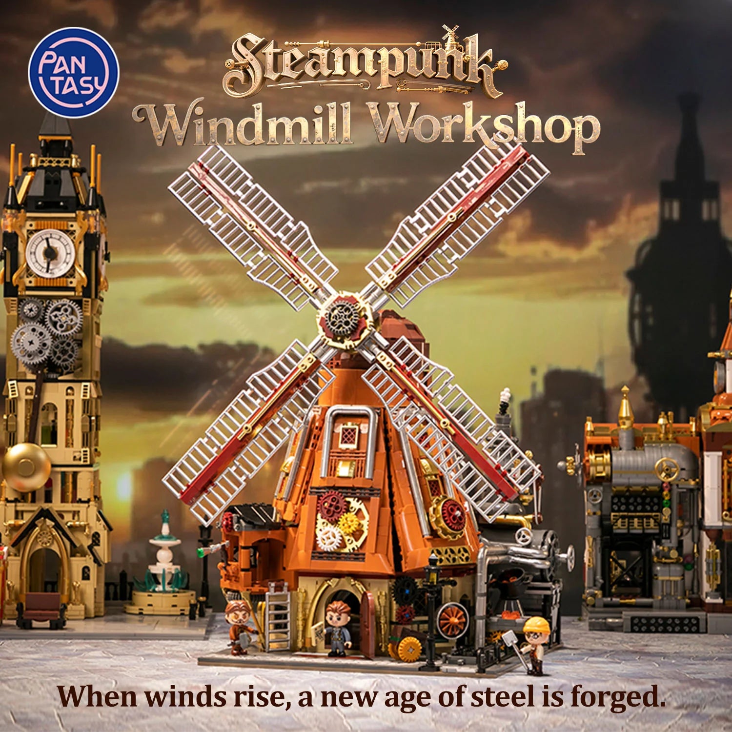 Steampunk Windmill Workshop 85026
