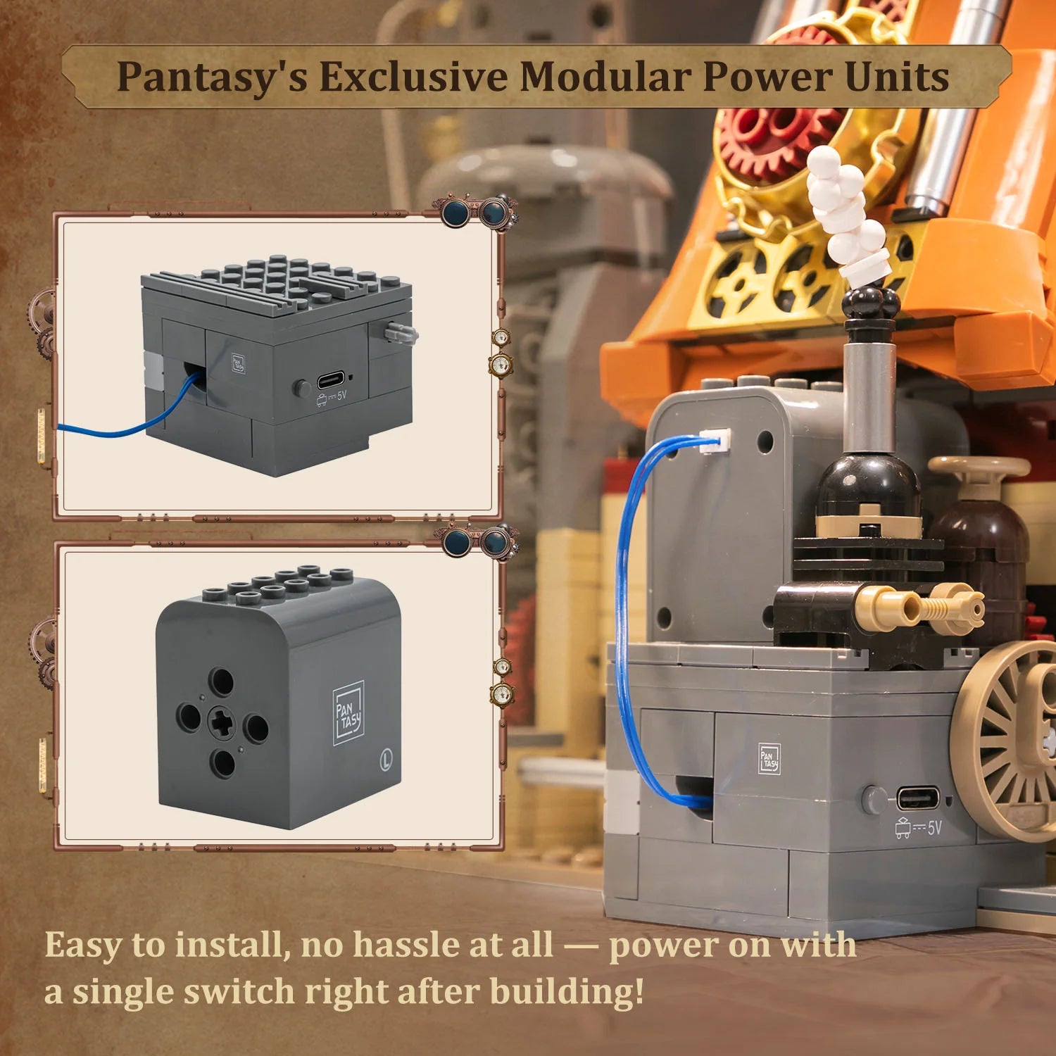 Steampunk Windmill Workshop 85026