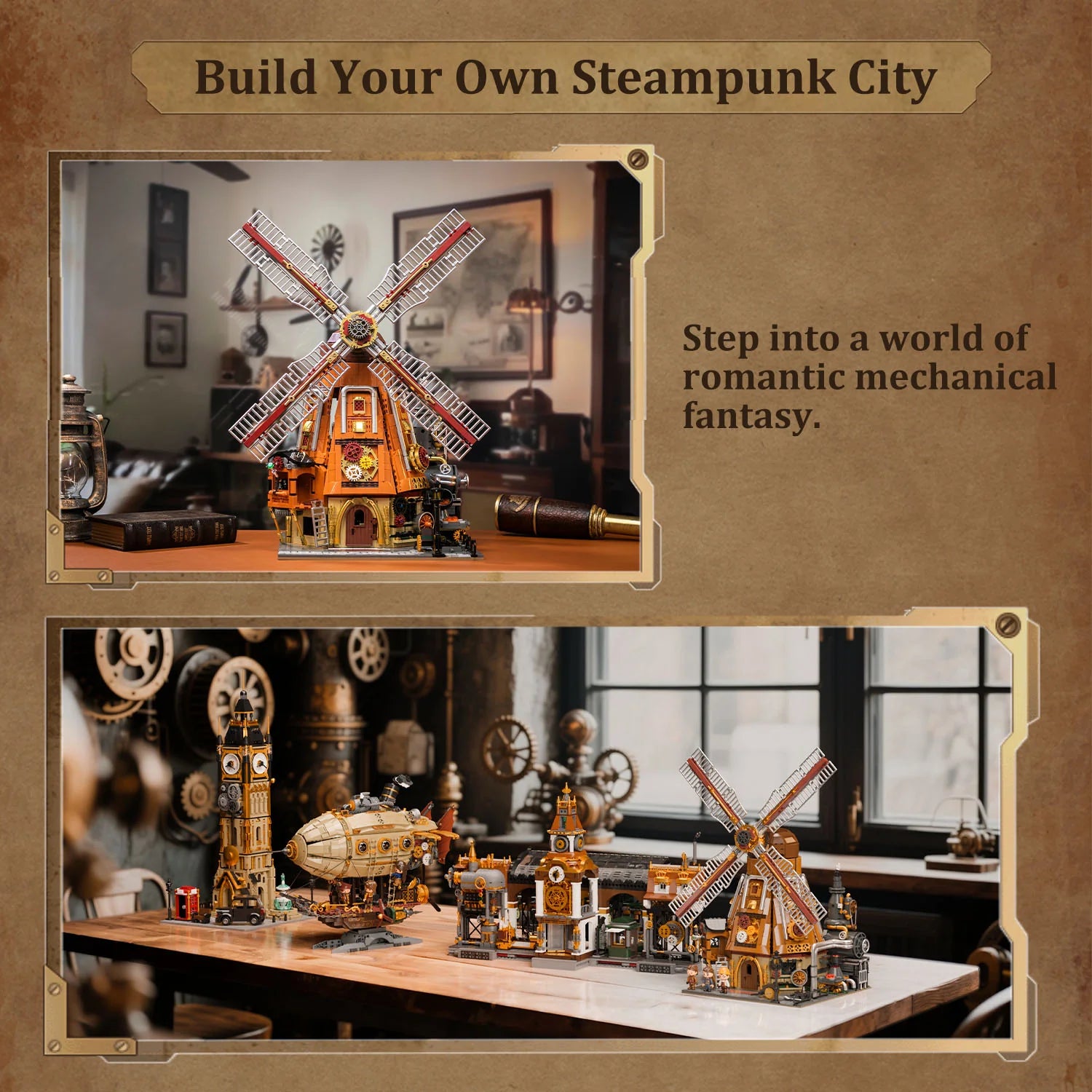 Steampunk Windmill Workshop 85026