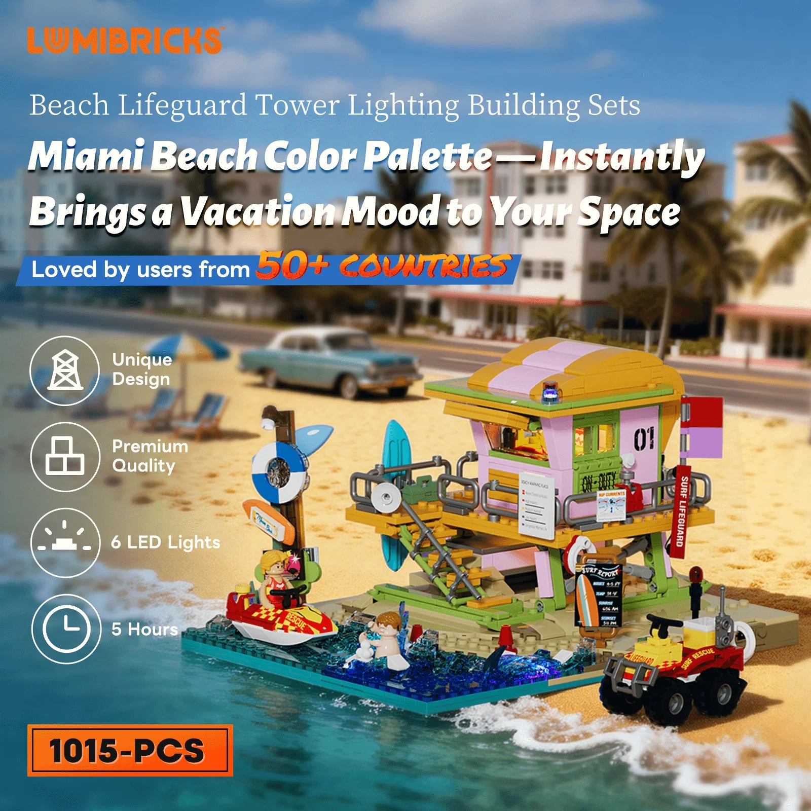 Beach Lifeguard Tower 18008