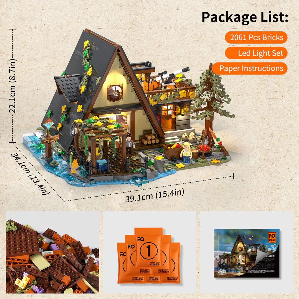 A-Frame cabin F9013