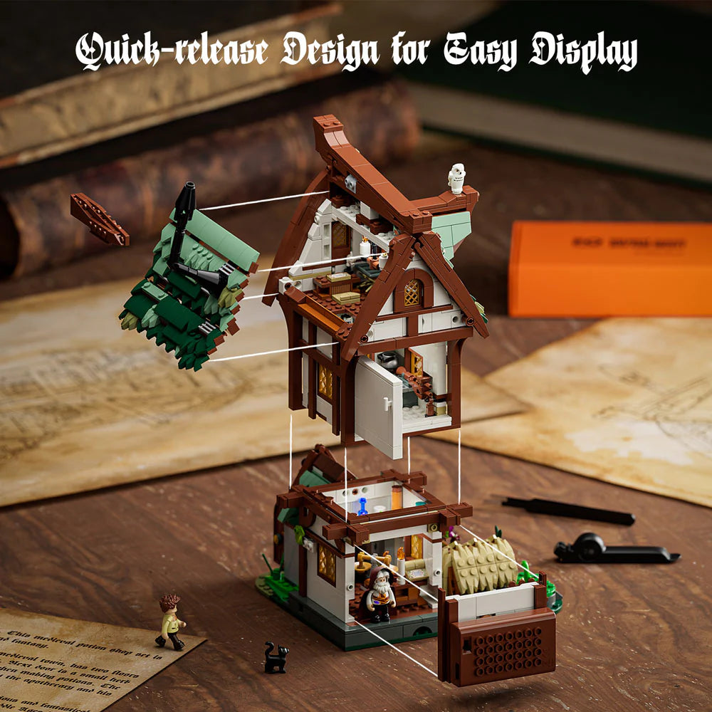 Medieval Apothecary Shop F9024