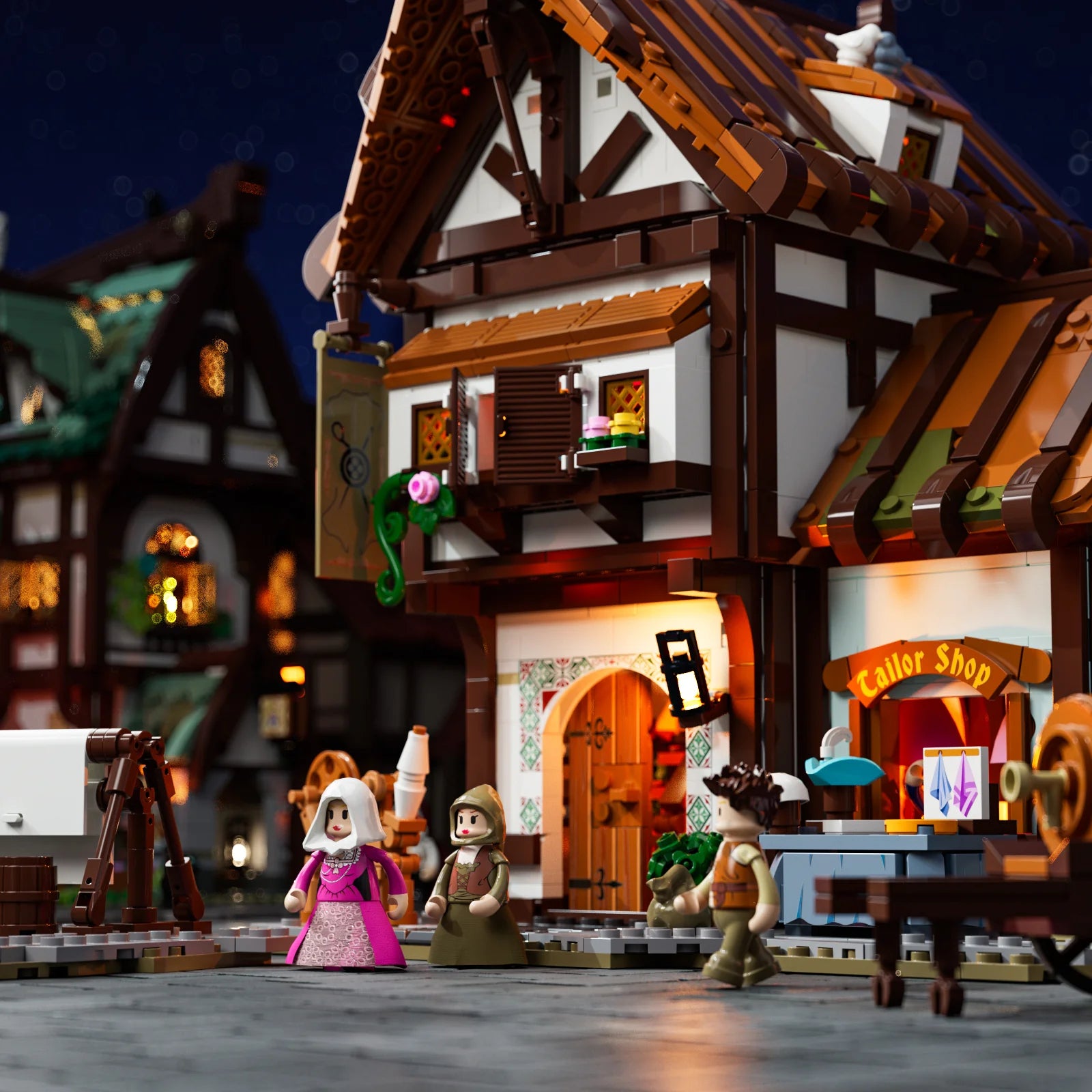 Medieval Tailor Shop F9038