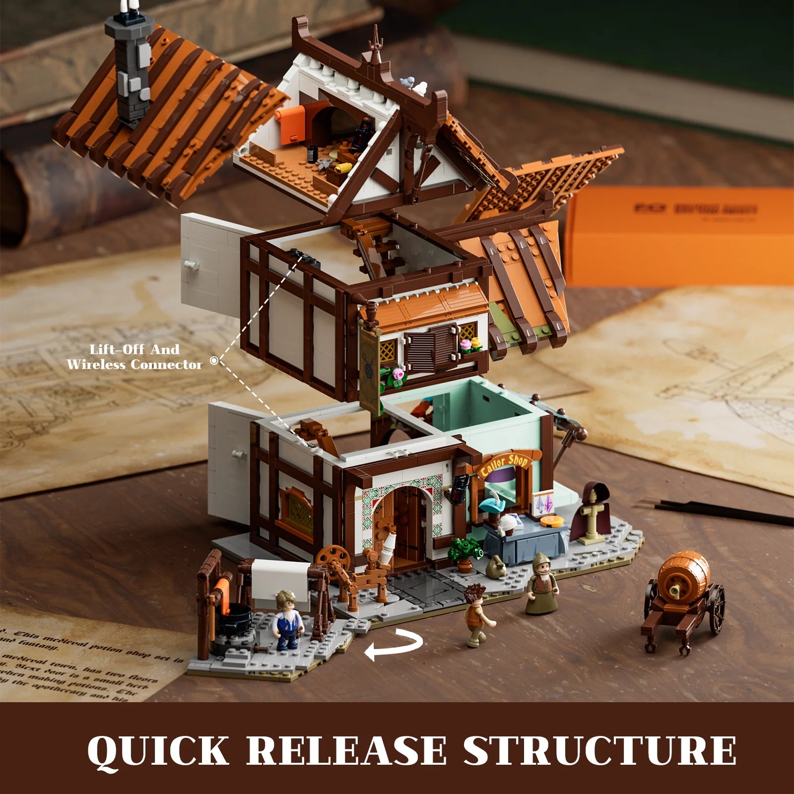 Medieval Tailor Shop F9038