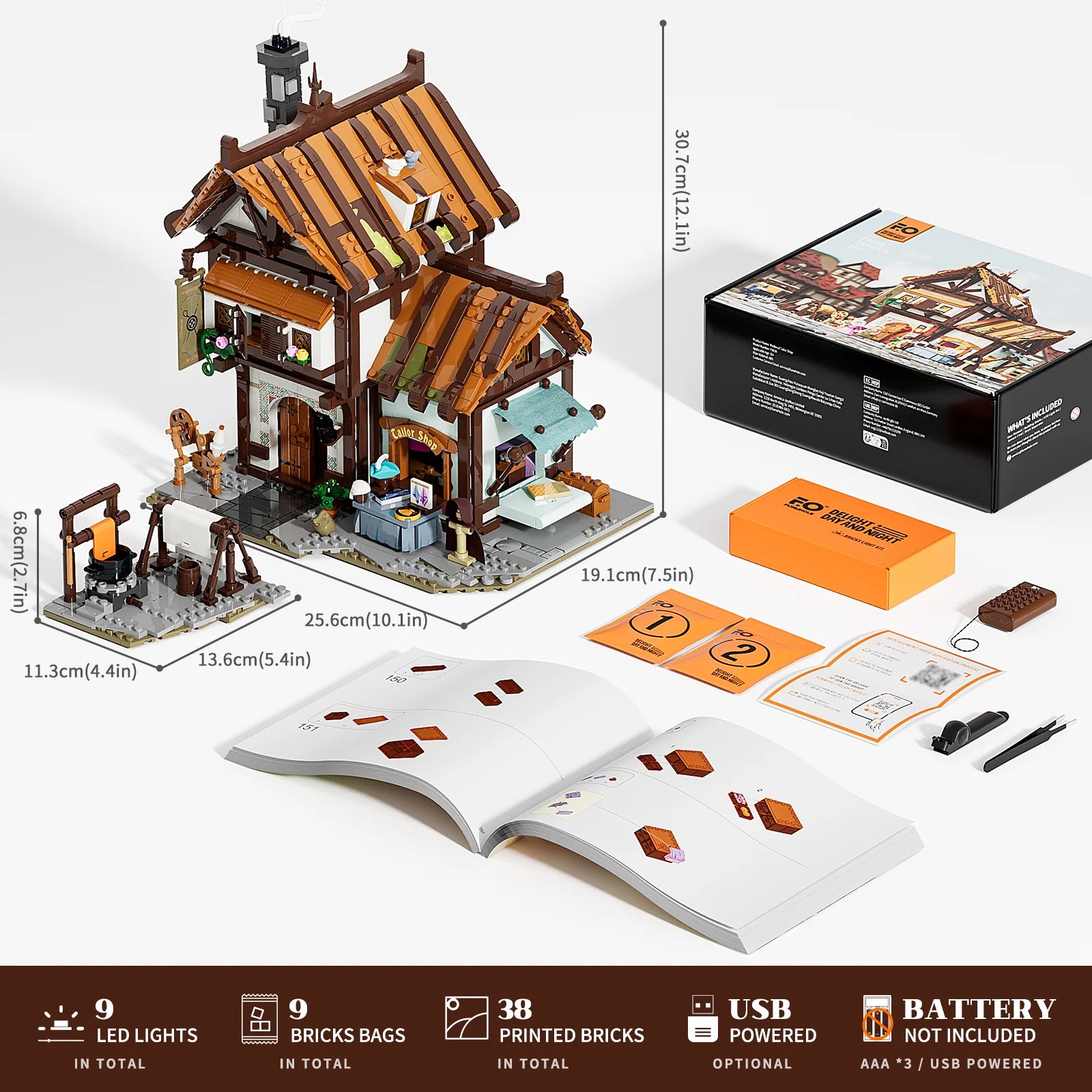 Medieval Tailor Shop F9038