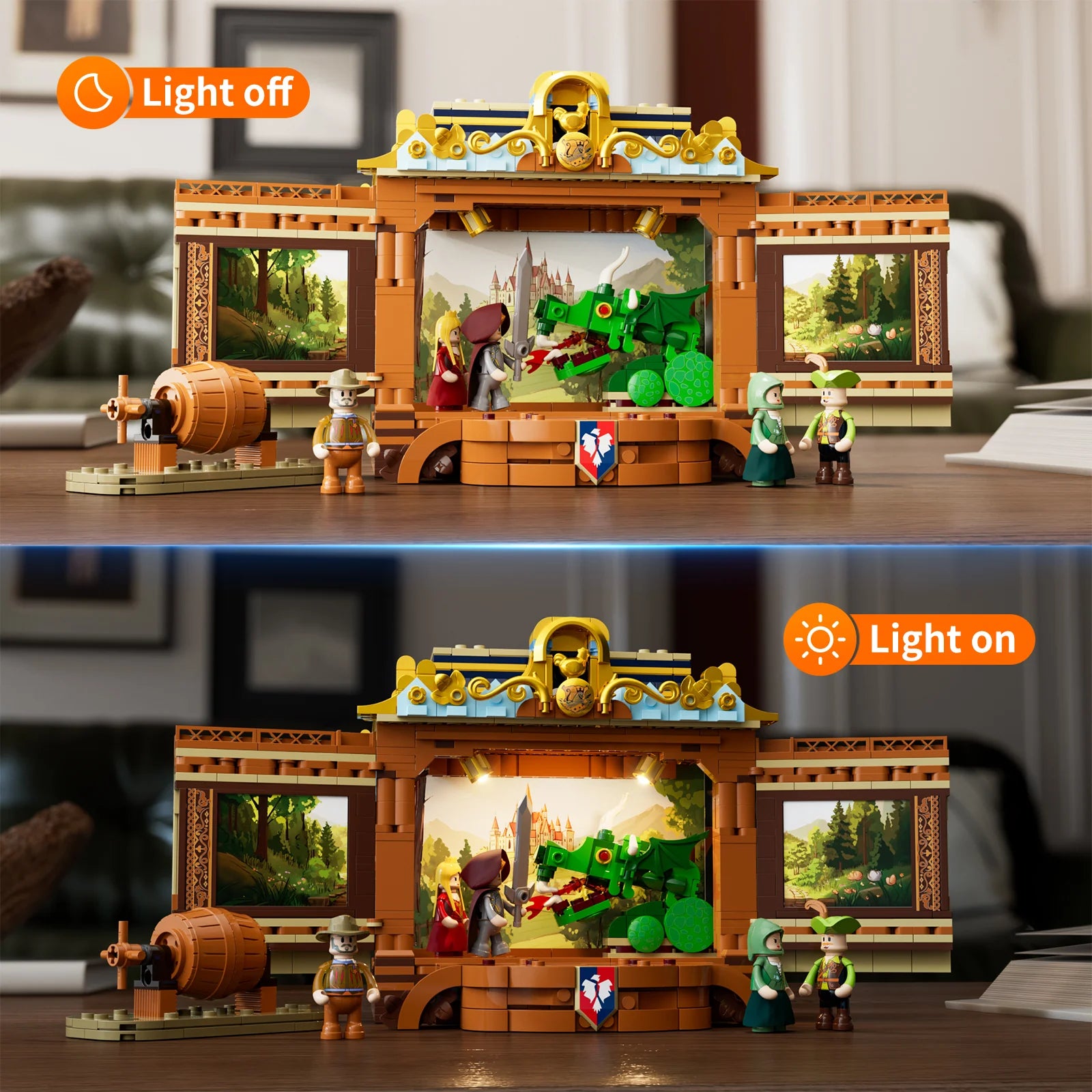 Medieval Troupe Carriage L9063