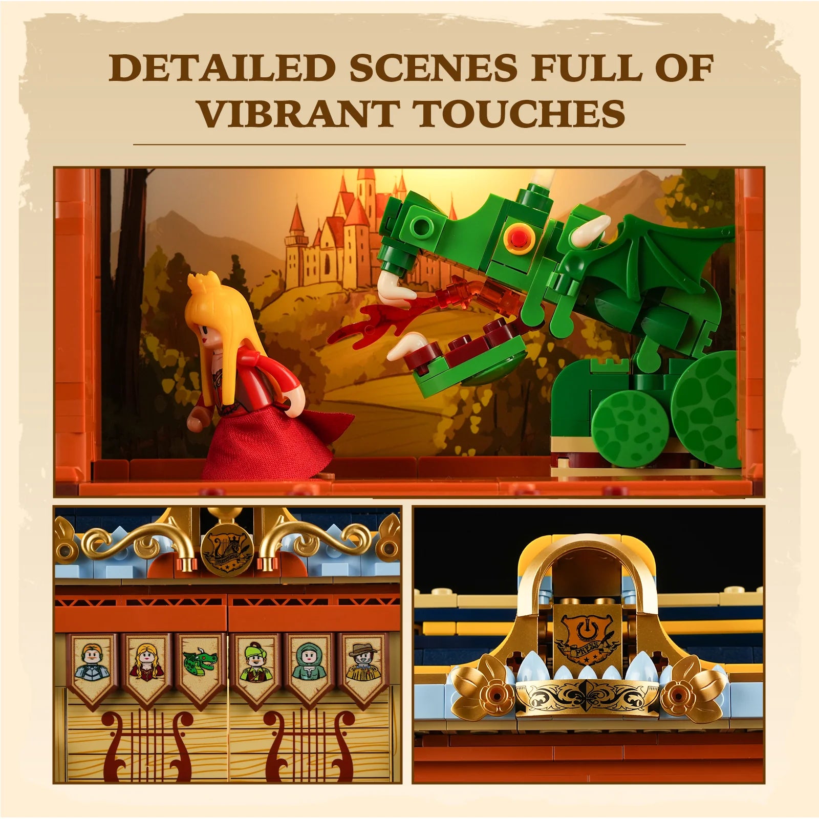 Medieval Troupe Carriage L9063