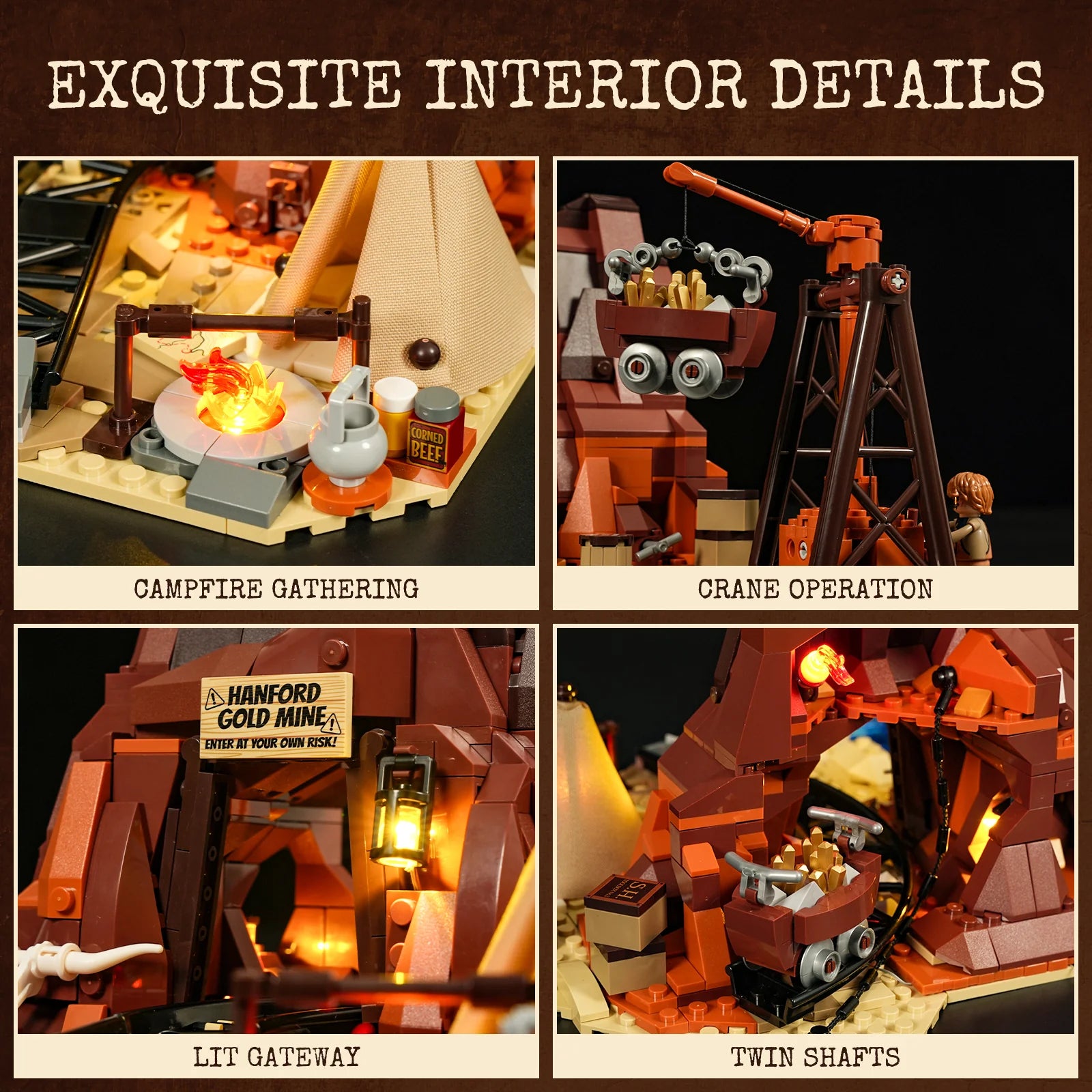 Old West Gold Mine F9077