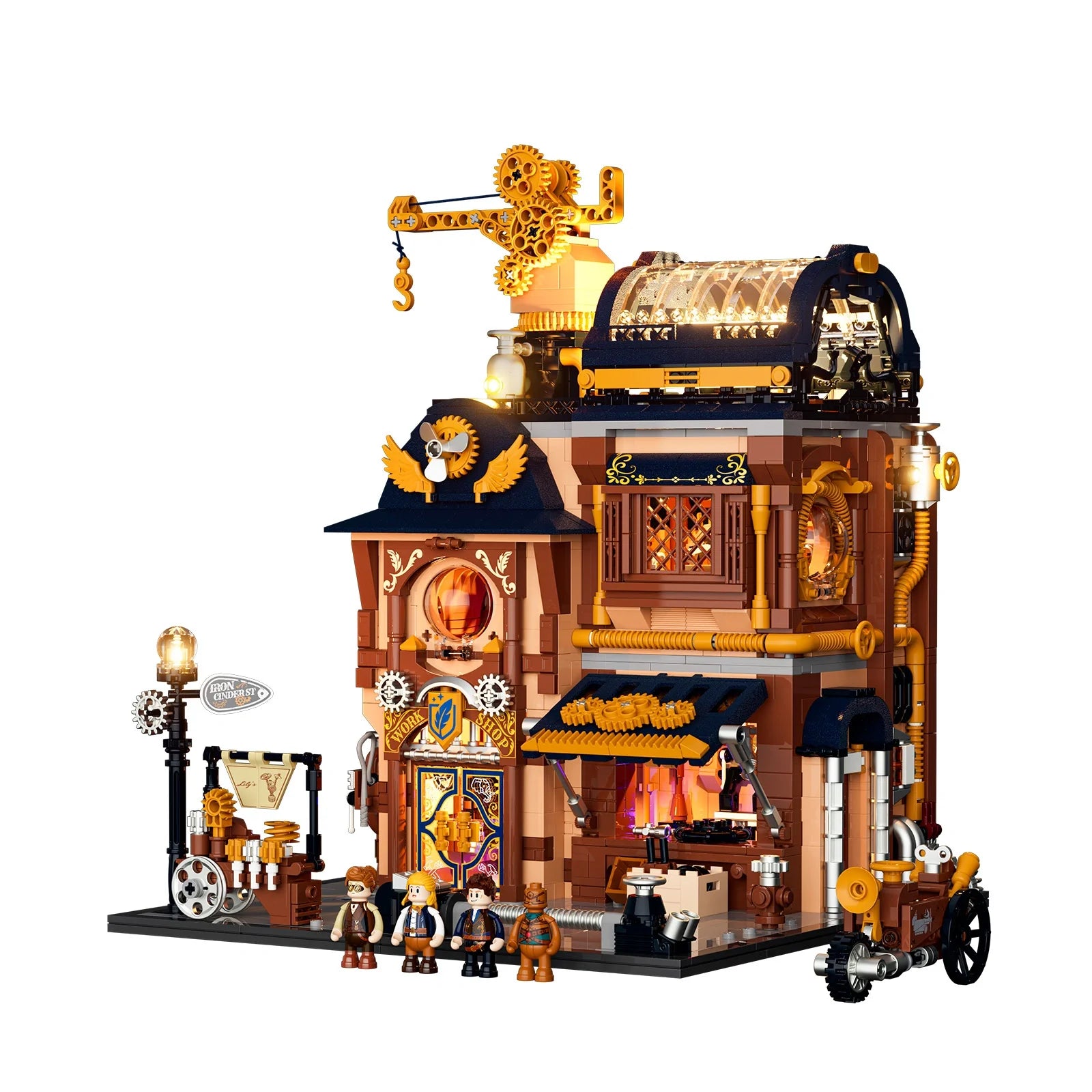 Steampunk Mechanical Workshop 11015