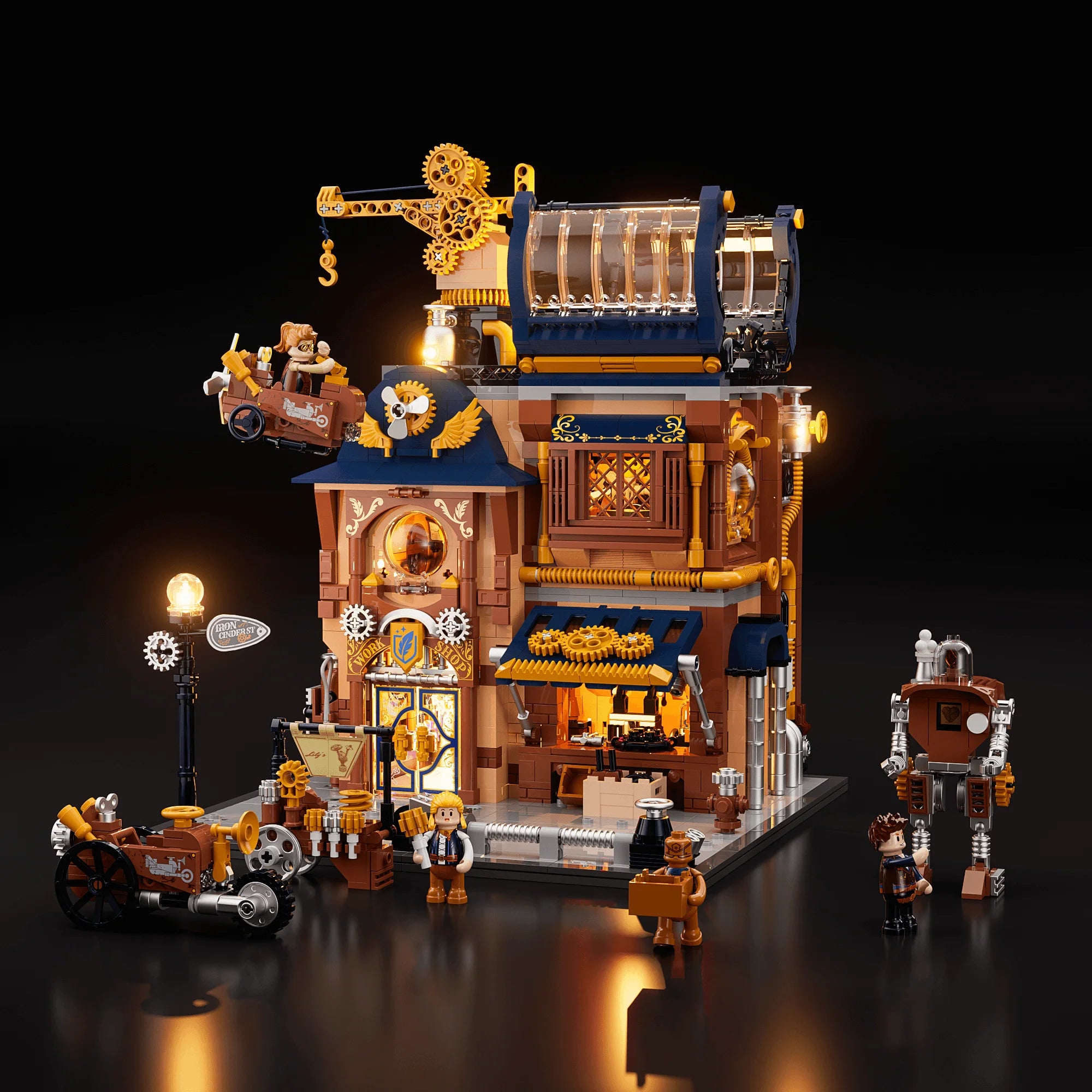 Steampunk Mechanical Workshop 11015