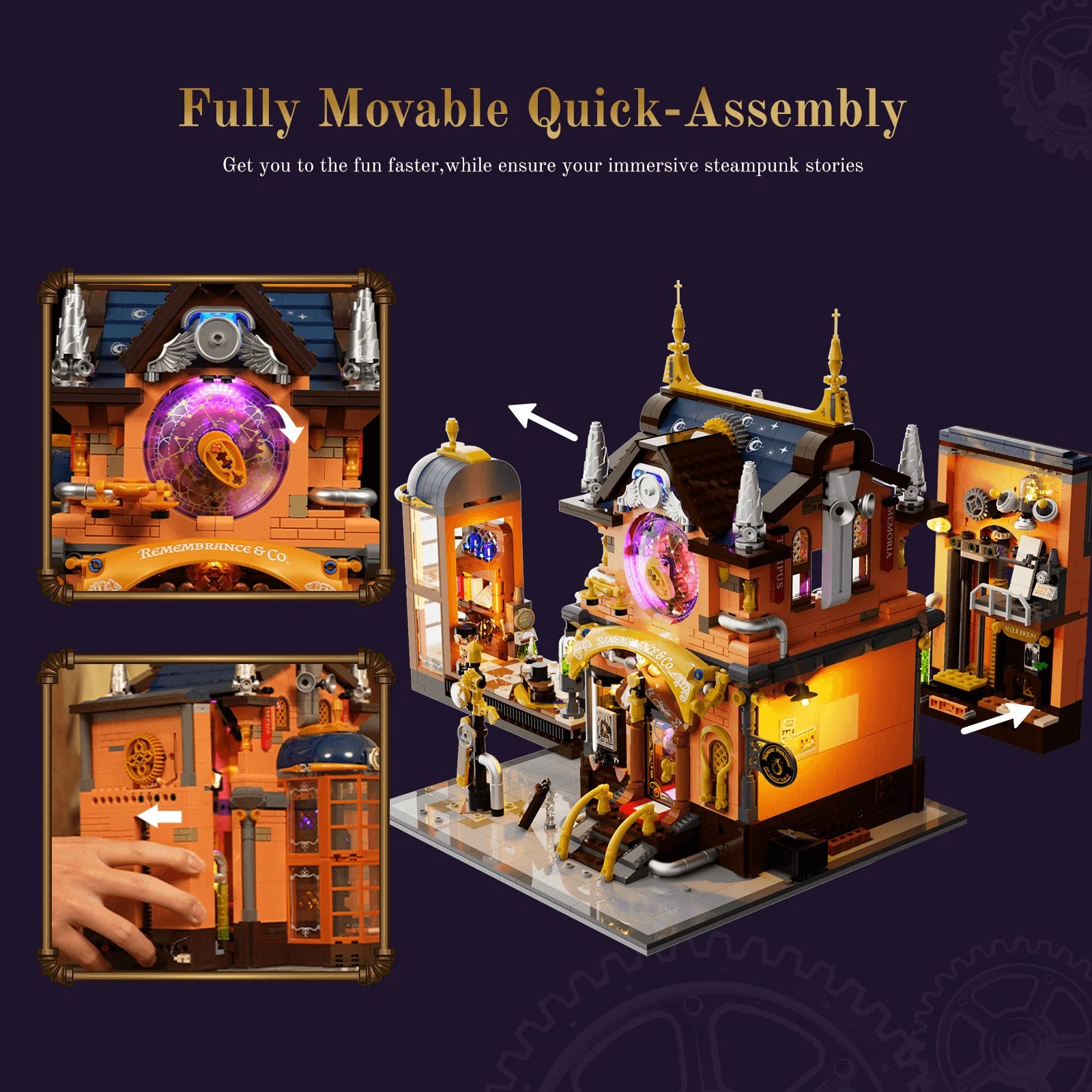 Steampunk Memory Magic Shop 11013