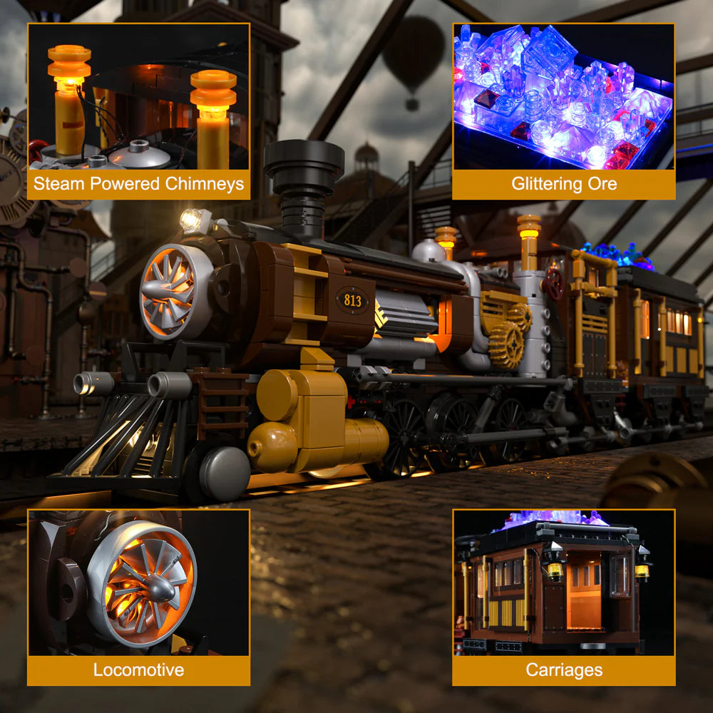 Steampunk Ore Train F9006