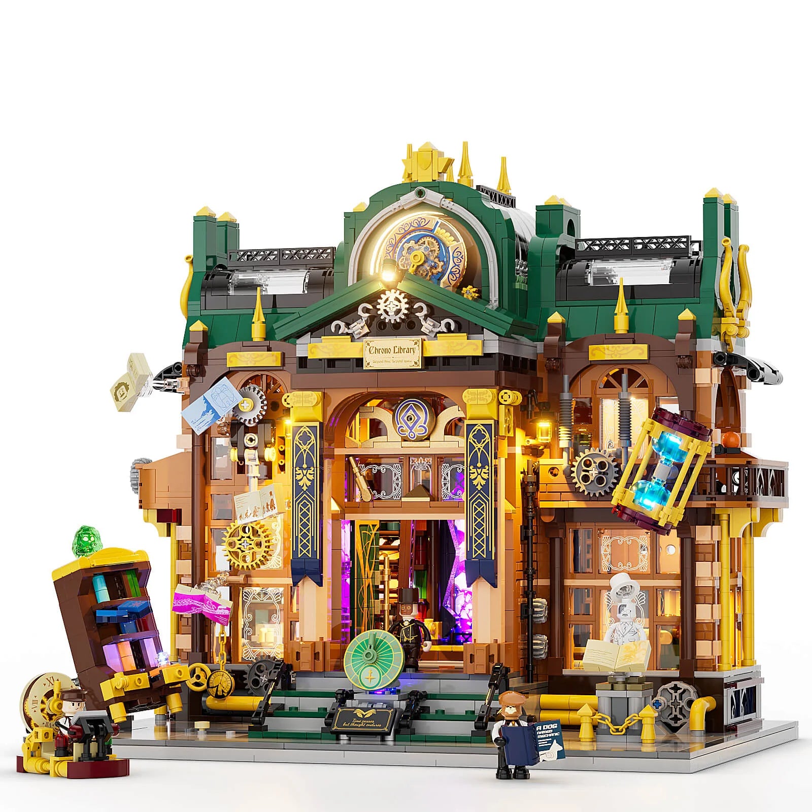 Steampunk Time Rift Library 11012