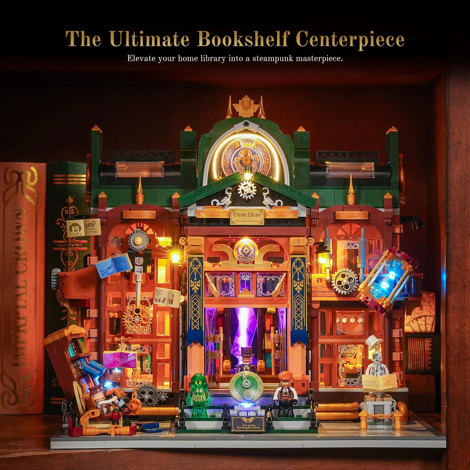 Steampunk Time Rift Library 11012