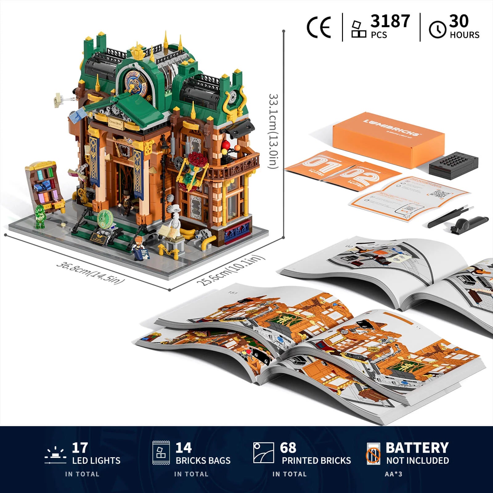 Steampunk Time Rift Library 11012