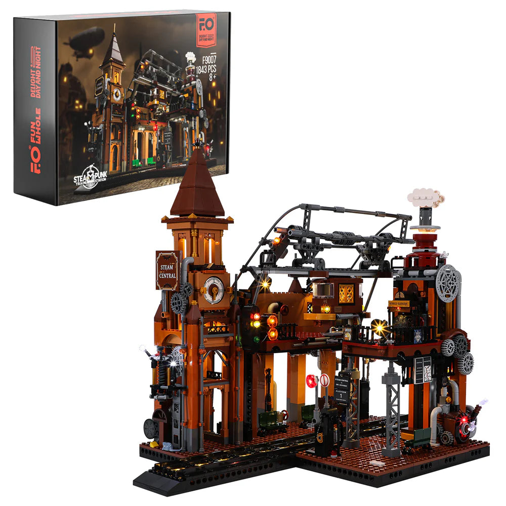 Steampunk Train Station F9007V2.0