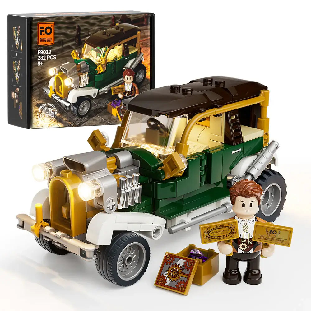 Steampunk Vintage Car F9019