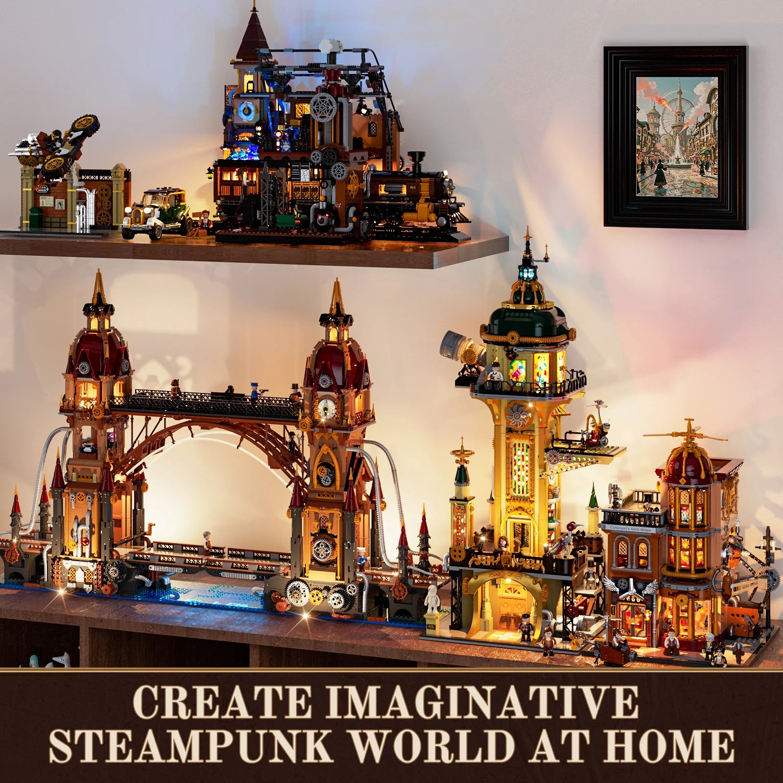 Steampunk Watch Tower F9070