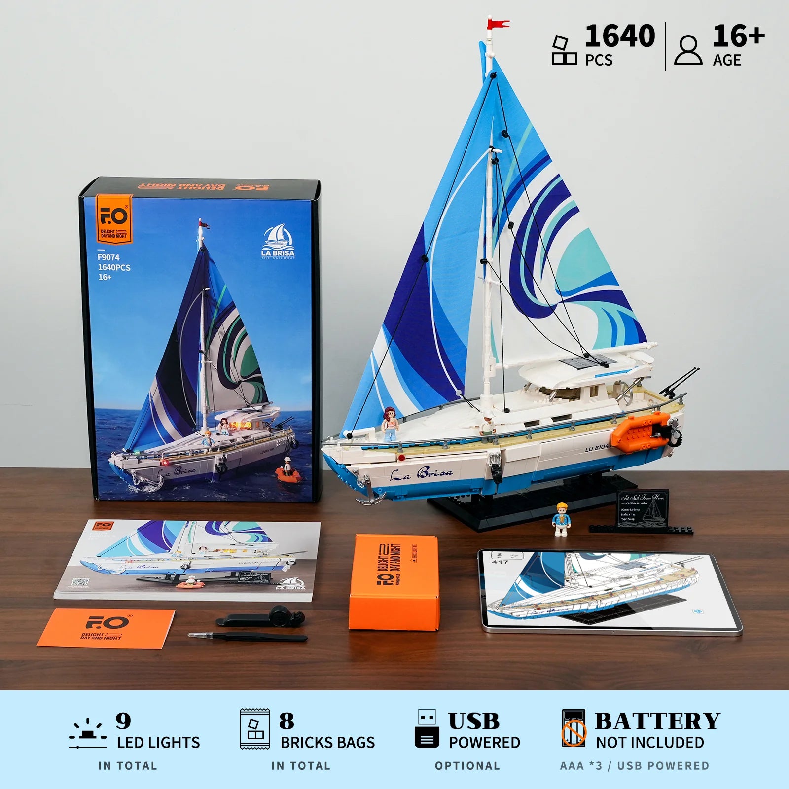 The Sailboat: La Brisa F9074