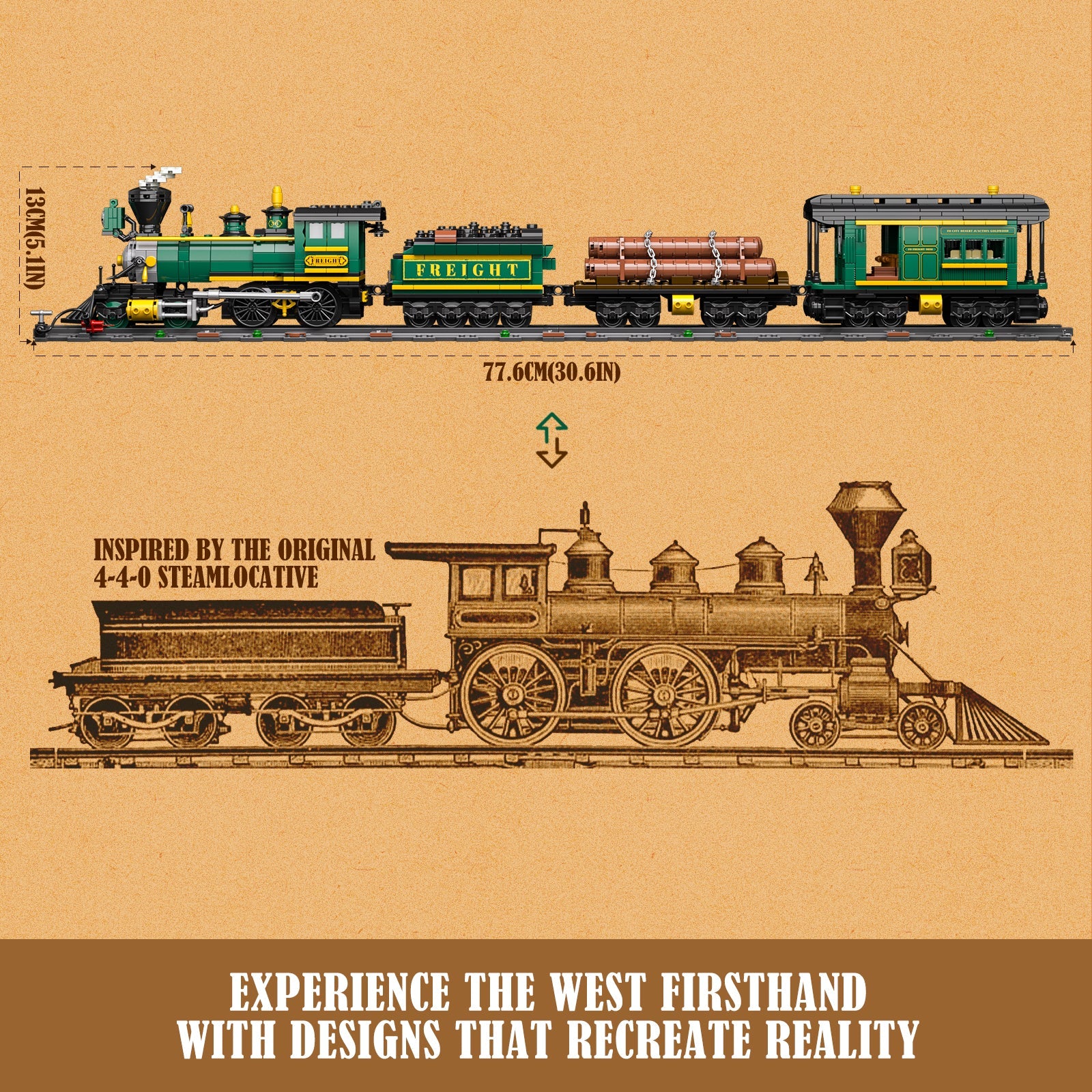 Western Freight Train F9036